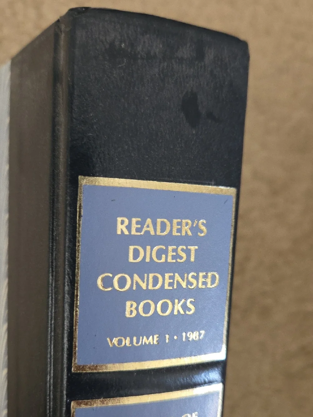 Reader's Digest Condensed Books Volume 1 1987 - Gray Cover